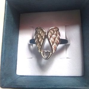 Angel Heart Ring Size 9 and 10